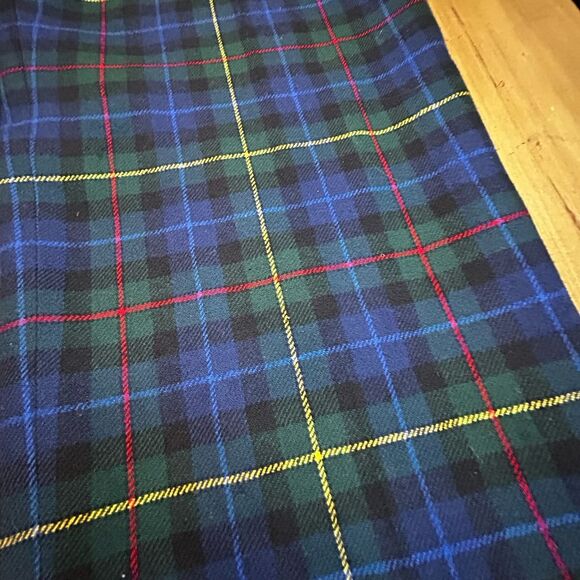 Pendleton Pants Womens 18 Authentic Smith Tartan Plaid Lined Virgin Wool VTG USA - Picture 4 of 15